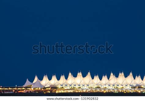 Denver International Airport Night Royalty-Free Images, Stock Photos ...