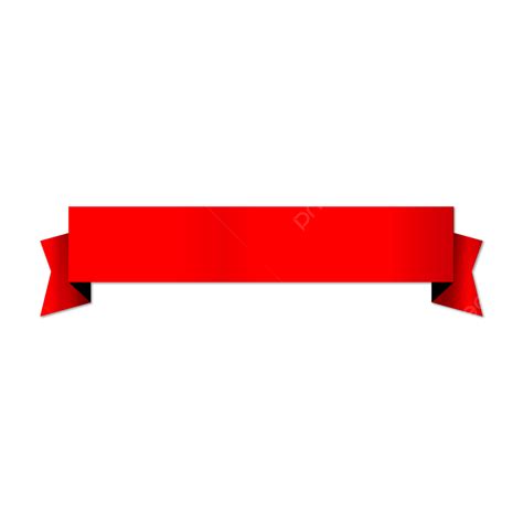 Red Banner Ribbon Material, Red, Banner, Ribbon PNG and Vector with ...