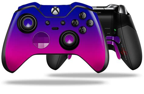 XBOX One Elite Wireless Controller Skins Smooth Fades Hot Pink Blue ...