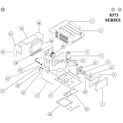 Coleman Two Ton PLUS Air Conditioner 46515-811 | highskyrvparts.com