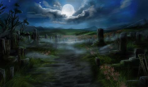 Animated Graveyard Wallpaper - WallpaperSafari