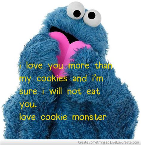 Cookie Monster Inspirational Quotes. QuotesGram