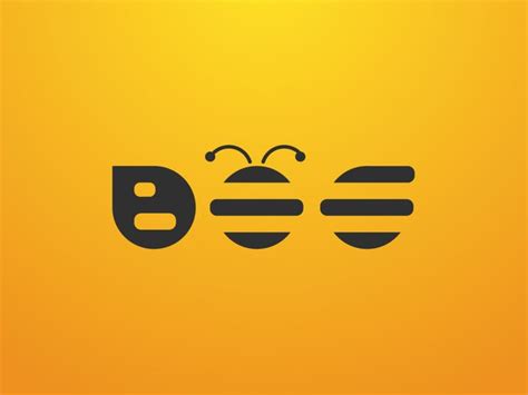 Bee Logo Design for Honey Packaging