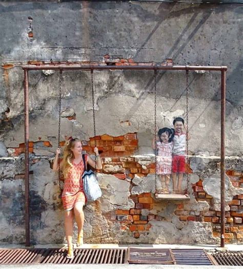 Where to Find Street Art In Penang: 13 Murals + Tour!