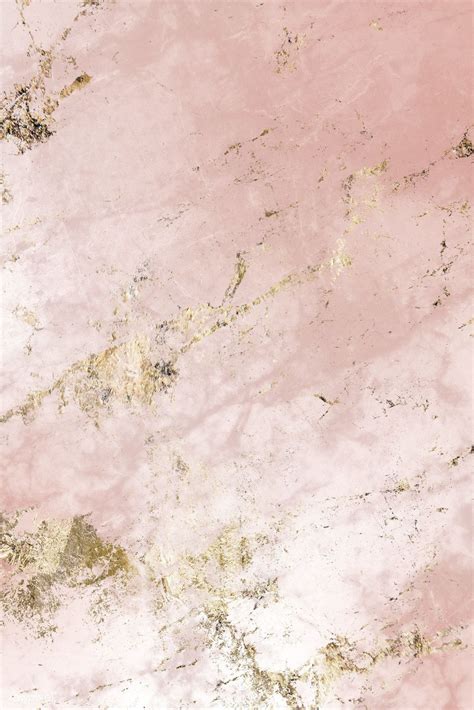 Pink Gold Marble Desktop Wallpaper