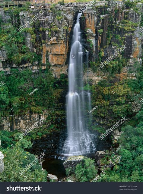 The Waterfall At The Graskop Gorge Graskop Mpumalanga Stock Photo ...