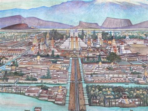 Aztec Empire Tenochtitlan Now