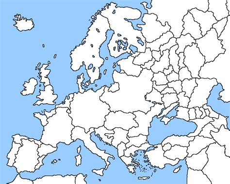 Image - Blank map of Europe (IM, Outdated).png | Alternative History ...