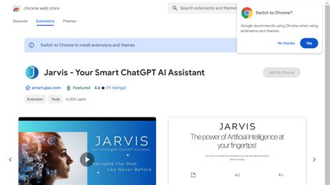 Jarvis AI Assistant And Other Alternative AI Tools for Chat Solutions