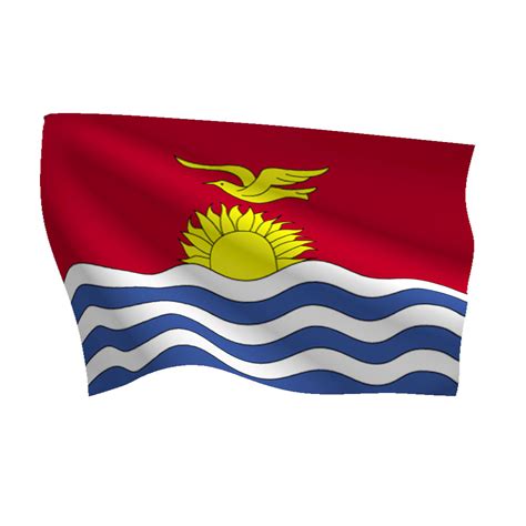 Kiribati Flag (Heavy Duty Nylon Flag)