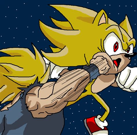 Image - Ssj3-goku-vs-super-sonic-3817.png - Ultra Dragon Ball Wiki