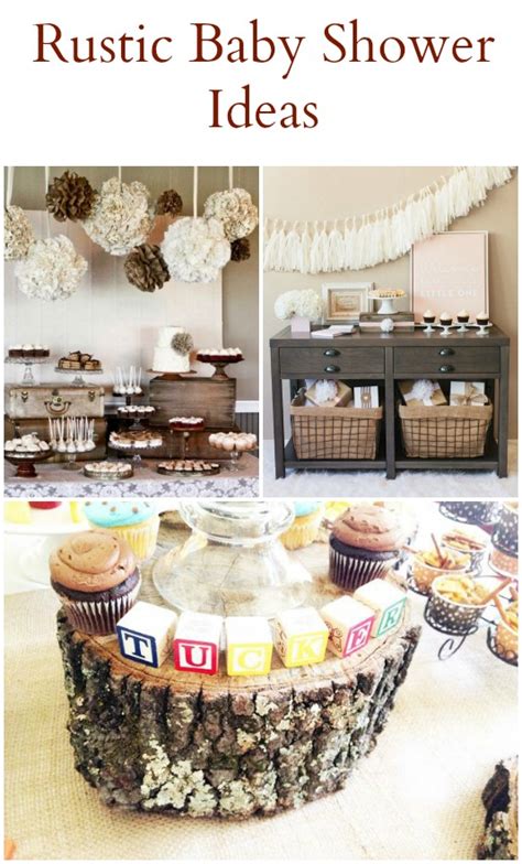 20 Rustic Baby Shower Ideas - Rustic Baby Chic