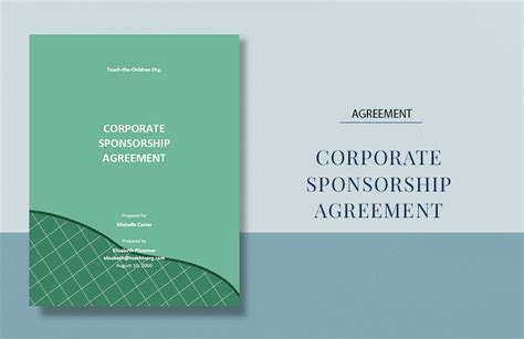 FREE Sponsorship Agreement Templates - Download in Word, Google Docs ...