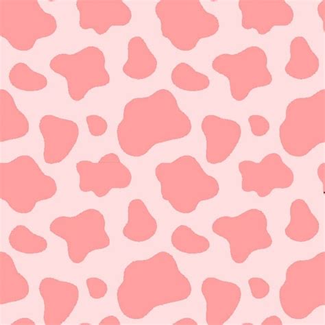 Pink Cow Print