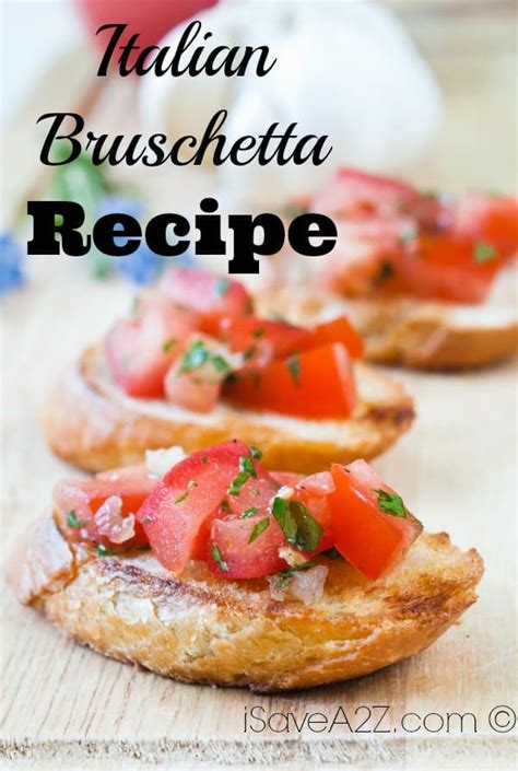 30 Ideas For Italian Appetizers Bruschetta Best Recipes Ideas And