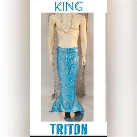 Merman Tail /King Triton / Merman / Aquaman /Choose Your | Etsy