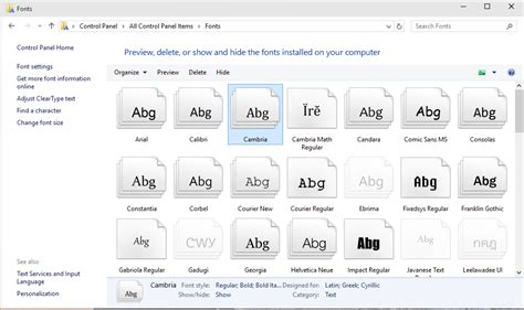 How to Install and Manage Fonts in Windows 10