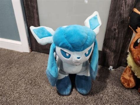 Pokémon Eevee and Glaceon Plush Build a Bears | #4609439878