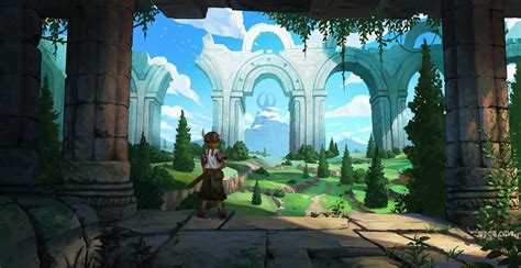 ArtStation - ruins concept art