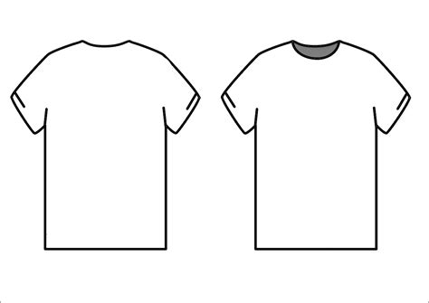 Template T Shirt Psd - ClipArt Best