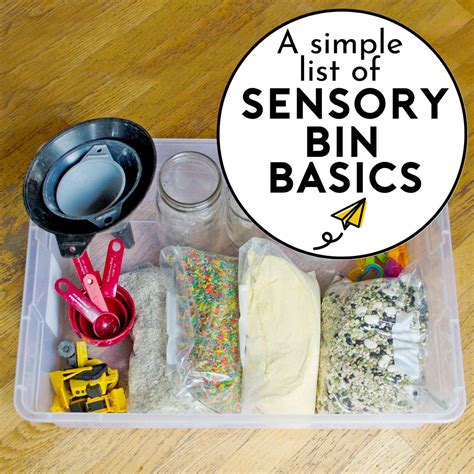 Sensory Bins for Toddlers - Busy Toddler