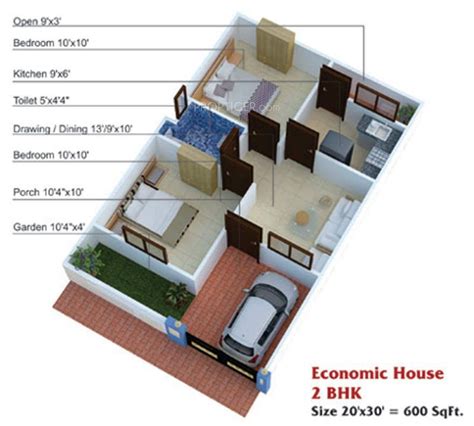 600 Sq Ft House Plans 2 Bedroom Indian Style - Home Designs | Проекты ...