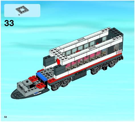 View LEGO® instruction 60051 High-Speed Passenger Train - LEGO ...