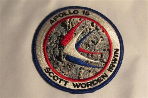 Sold Price: NASA Apollo 15 Mission Patch. Scott, Worden, Irwin ...