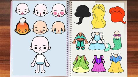 Toca Boca Paper Doll Printable Free The Jobs Were Done Expertly And She