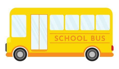 Animated School Bus Clip Art Clipartsco Images