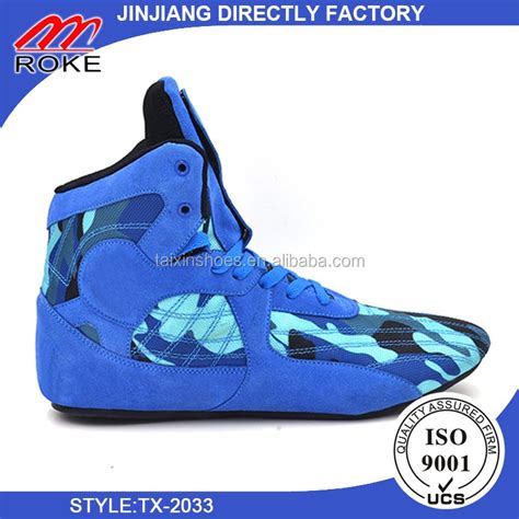 Hot Wrestling Shoes Custom Color Wrestling Shoes Camouflage Boxing ...