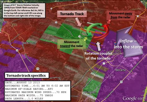 Tornado Confirmed in Harford County, MD on August 13, 2013