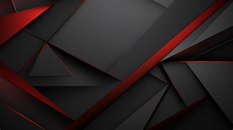 Premium Photo | Abstract black red and gray background image