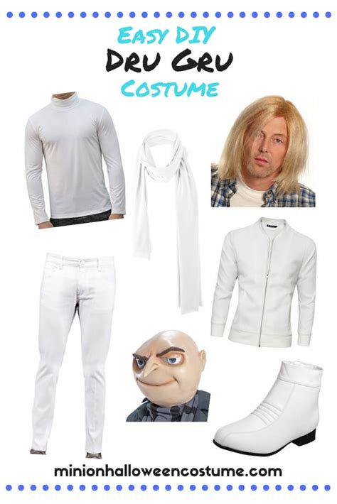 Dru Gru Costume - The easy way - Minion Halloween Costume