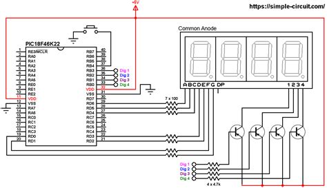 7 Segment Display Circuit