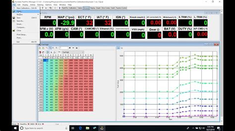 Hondata Flashpro Part 3: Software Navigation - Evans Performance Academy