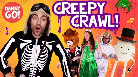 "The Creepy Crawl!" Dance Song 🕷🎃 /// Danny Go! Kids Halloween Trick or ...