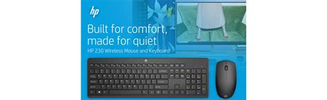 HP 230 WIRELESS MOUSE AND KEYBOARD COMBO (18H24AA) – DataBlitz