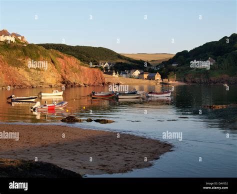 Hope Cove harbour, Devon, UK 2013 Stock Photo - Alamy