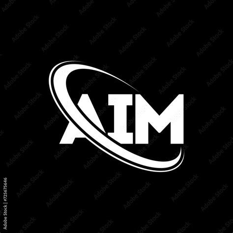 AIM logo. AIM letter. AIM letter logo design. Initials AIM logo linked ...