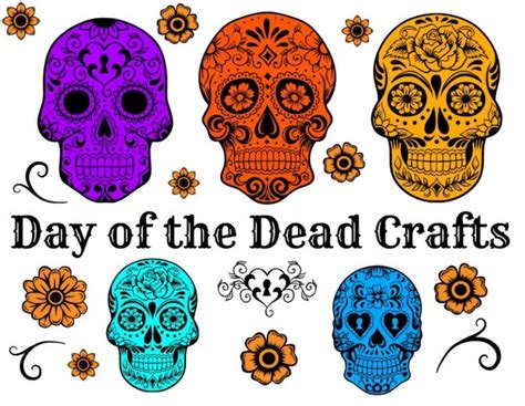 Day of the Dead Crafts/ Dia De Los Muertos - Red Ted Art's Blog