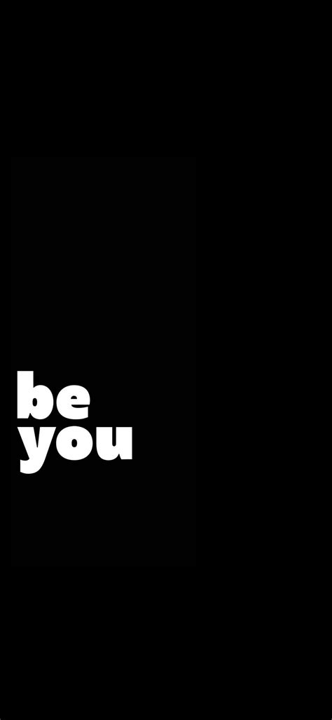 Be You - Motivational Wallpaper