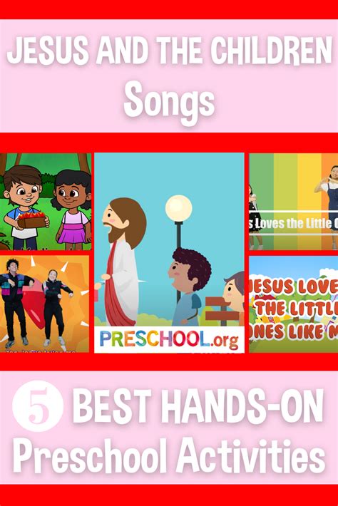 The 5 Best SONGS for JESUS AND THE CHILDREN Preschool Theme - Preschool.org