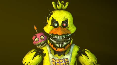 Nightmare Chica Teaser Remake by MiiverseBadmin on DeviantArt