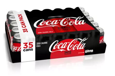 Coca Cola Zero Sugar Soda Cans 12oz 35pk Company Coffee Shop Online