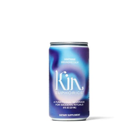 Kin Euphorics - Kin Lightwave - Non-Alcoholic Beverage - 4-pack in 2024 ...