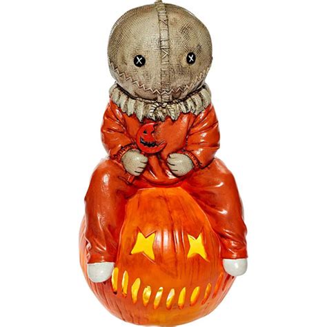 Sam Trick'r Treat Pumpkin Halloween Decoration | Costume Party World