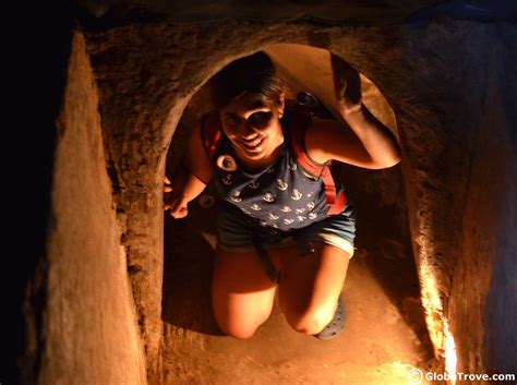 Crawling through the Cu Chi tunnels gives you a far too real perspective.