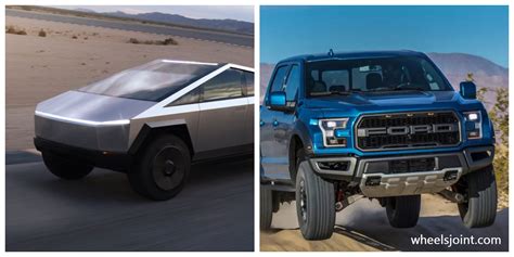 Tesla Cybertruck vs 2020 Ford F-150 (all models) comparison