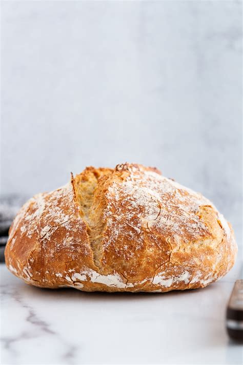 No Knead Dutch Oven Bread Recipe | Girl Versus Dough